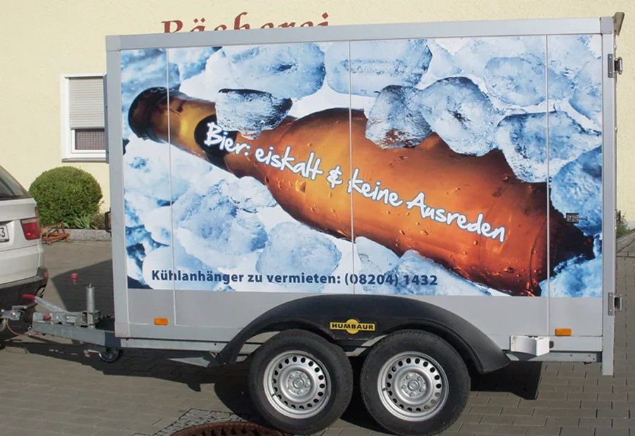 Kühlhänger 2t Nutzlast – Kühlanhänger miete & kauf